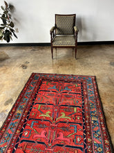 Load image into Gallery viewer, Zari, antique Persian Malayer runner, circa 1920s, 3’10 x 12’8