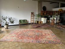 Load image into Gallery viewer, Fataneh, Persian Heriz circa 1930s, 8’ 5” x 12’ 0”