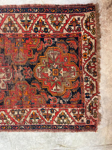Dilara, antique Persian Qashqai, 3’5 x 5’7