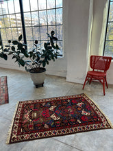 Load image into Gallery viewer, Mahsa, very old Caucasian Kuba rug, 3' 3" x 5'