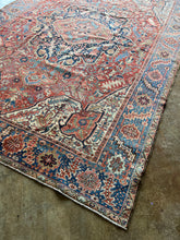 Load image into Gallery viewer, Fataneh, Persian Heriz circa 1930s, 8’ 5” x 12’ 0”