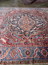 Load image into Gallery viewer, Fataneh, Persian Heriz circa 1930s, 8’ 5” x 12’ 0”