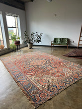 Load image into Gallery viewer, Fataneh, Persian Heriz circa 1930s, 8’ 5” x 12’ 0”