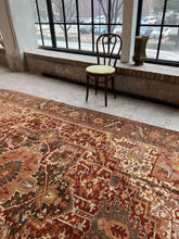 Load image into Gallery viewer, Banu, vintage Persian Heriz, 8’6 x 11’6