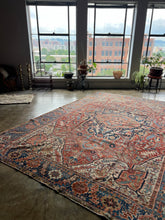 Load image into Gallery viewer, Fataneh, Persian Heriz circa 1930s, 8’ 5” x 12’ 0”