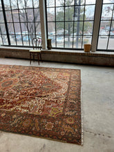 Load image into Gallery viewer, Banu, vintage Persian Heriz, 8’6 x 11’6