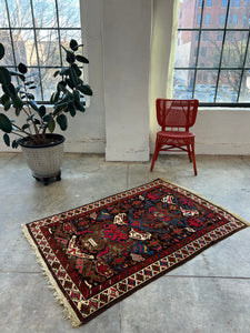 Mahsa, Caucasian Kuba rug, 70 years old, 3' 3" x 5'