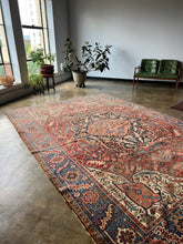 Load image into Gallery viewer, Fataneh, Persian Heriz circa 1930s, 8’ 5” x 12’ 0”