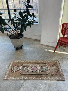 Hanifi, mid 20th century Turkish Kars dowry rug, given as a wedding gift