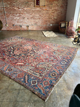 Load image into Gallery viewer, Fataneh, Persian Heriz circa 1930s, 8’ 5” x 12’ 0”