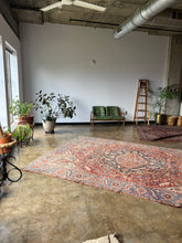 Load image into Gallery viewer, Fataneh, Persian Heriz circa 1930s, 8’ 5” x 12’ 0”