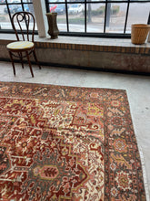 Load image into Gallery viewer, Banu, vintage Persian Heriz, 8’6 x 11’6