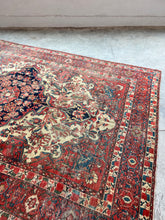 Load image into Gallery viewer, Kimiya, late 19th C, Persian Farahan Sarouk rug, 6’8 x 10’1