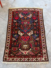 Load image into Gallery viewer, Mahsa, very old Caucasian Kuba rug, 3' 3" x 5'