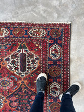 Load image into Gallery viewer, Borzou, Antique Persian Bahktiari, 6’11 x 10’4