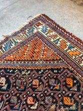 Load image into Gallery viewer, Anousheh, old Kurdish tribal rug, 3’7 x 4’11

