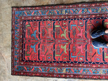 Load image into Gallery viewer, Zari, antique Persian Malayer runner, circa 1920s, 3’10 x 12’8
