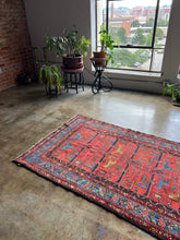 Load image into Gallery viewer, Zari, antique Persian Malayer runner, circa 1920s, 3’10 x 12’8