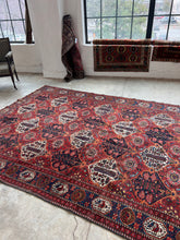 Load image into Gallery viewer, Borzou, Antique Persian Bahktiari, 6’11 x 10’4