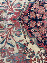Load image into Gallery viewer, Kimiya, late 19th C, Persian Farahan Sarouk rug, 6’8 x 10’1