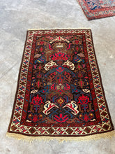 Load image into Gallery viewer, Mahsa, very old Caucasian Kuba rug, 3' 3" x 5'