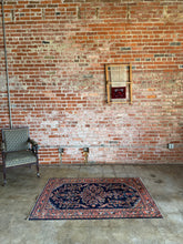 Load image into Gallery viewer, Arous, antique Persian Lilian, 3'6 x 5'5