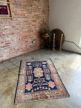 Load image into Gallery viewer, Alborz, finely woven Antique Malayer, 3'4 x 5