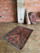 Load image into Gallery viewer, Davit, Antique Persian Lilian, 3'5 x 4'4