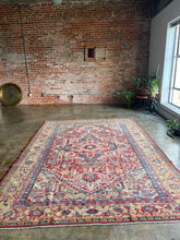 Load image into Gallery viewer, Goudarz, vintage Persian Heriz, 8 x 11’5