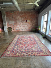 Load image into Gallery viewer, Goudarz, vintage Persian Heriz, 8 x 11’5