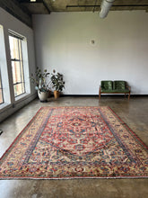 Load image into Gallery viewer, Goudarz, vintage Persian Heriz, 8 x 11’5