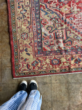 Load image into Gallery viewer, Goudarz, vintage Persian Heriz, 8 x 11’5