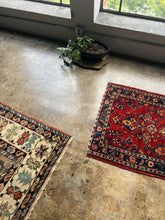 Load image into Gallery viewer, Lyusi, antique Persian Lilian rug, 2’10 x 4’7