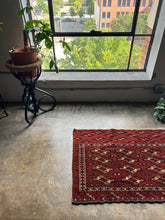 Load image into Gallery viewer, Zarin, Antique Yamut Chuval (bag face), circa late 1800s, 2’6 x 3’10