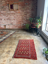 Load image into Gallery viewer, Zarin, Antique Yamut Chuval (bag face), circa late 1800s, 2’6 x 3’10