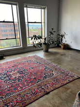 Load image into Gallery viewer, Aliyah, vintage Persian Tabriz, 7'7 x 9'11