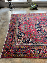 Load image into Gallery viewer, Aliyah, vintage Persian Tabriz, 7'7 x 9'11