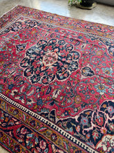 Load image into Gallery viewer, Aliyah, vintage Persian Tabriz, 7'7 x 9'11