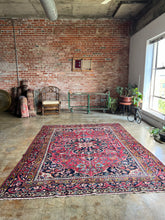 Load image into Gallery viewer, Aliyah, vintage Persian Tabriz, 7'7 x 9'11