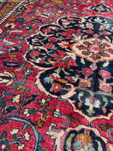 Load image into Gallery viewer, Aliyah, vintage Persian Tabriz, 7'7 x 9'11