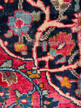 Load image into Gallery viewer, Aliyah, vintage Persian Tabriz, 7'7 x 9'11