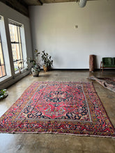 Load image into Gallery viewer, Aliyah, vintage Persian Tabriz, 7'7 x 9'11