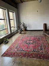 Load image into Gallery viewer, Aliyah, vintage Persian Tabriz, 7'7 x 9'11