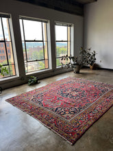 Load image into Gallery viewer, Aliyah, vintage Persian Tabriz, 7'7 x 9'11