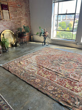 Load image into Gallery viewer, Banu, vintage Persian Heriz, 8’6 x 11’6