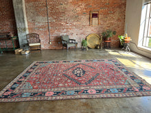 Load image into Gallery viewer, Baha, antique Persian Heriz/Serapi, 8’9 x 11’3