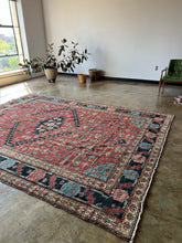 Load image into Gallery viewer, Baha, antique Persian Heriz/Serapi, 8’9 x 11’3