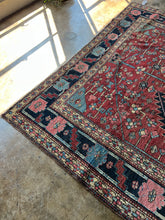 Load image into Gallery viewer, Baha, antique Persian Heriz/Serapi, 8’9 x 11’3