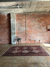 Load image into Gallery viewer, Chehrazar, Antique Khamseh tribal rug, 1920s, 6’9 x 9’10