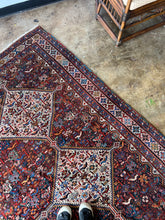 Load image into Gallery viewer, Chehrazar, Antique Khamseh tribal rug, 1920s, 6’9 x 9’10